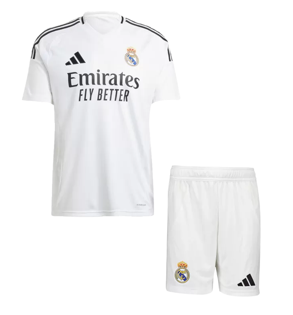 Дитяча футбольна форма Adidas Bellingham №5 Real Madrid 2024-2025, розмір 28 (зріст 150–160 см), біла - изображение 2