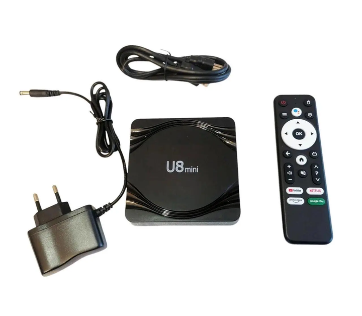 Смарт-приставка TV Box U8 Mini 4Gb/32 GB Android - Фото 5 Смарт-приставка TV Box U8 Mini 4Gb/32 GB Android - изображение 5