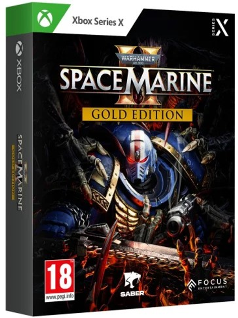 Gra XSX Warhammer 40.000: Space Marine 2 Gold Edition (Blu-ray płyta) (3512899967908) - obraz 1