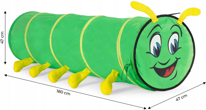 Tunel do gier Iplay Caterpillar (6958868886011) - obraz 4