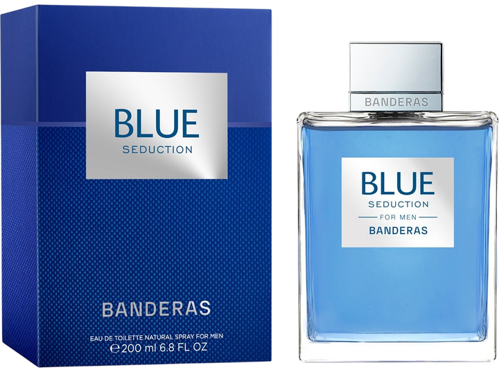 Woda toaletowa męska Antonio Banderas Blue Seduction 200 ml (8411061081563) - obraz 1