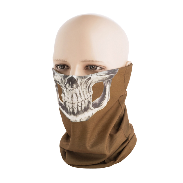 Шарф-труба M-Tac полегшенний Reaper Skull Coyote - зображення 1
