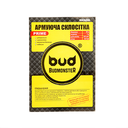 Сітка фасадна BudMonster Prime 145 г/м2 5x5 мм 1x50 м - зображення 3