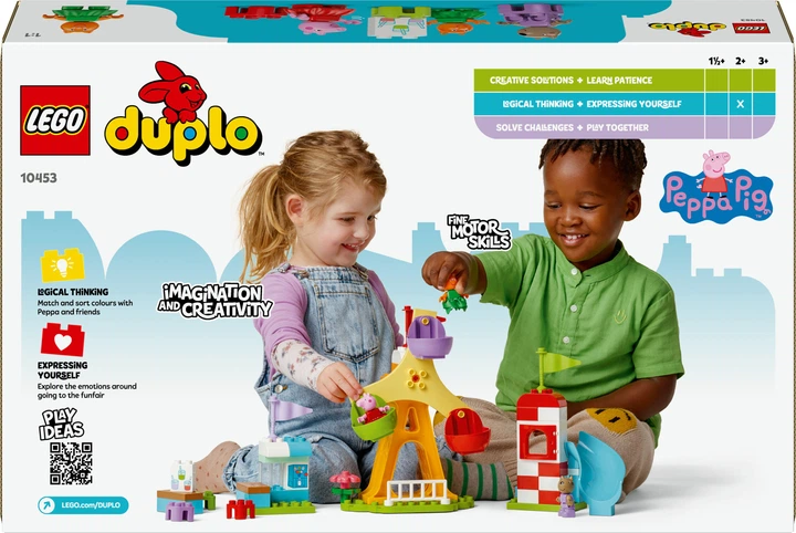 Конструктор LEGO DUPLO Peppa Pig Ярмарок розваг 53 деталі (10453) - зображення 7