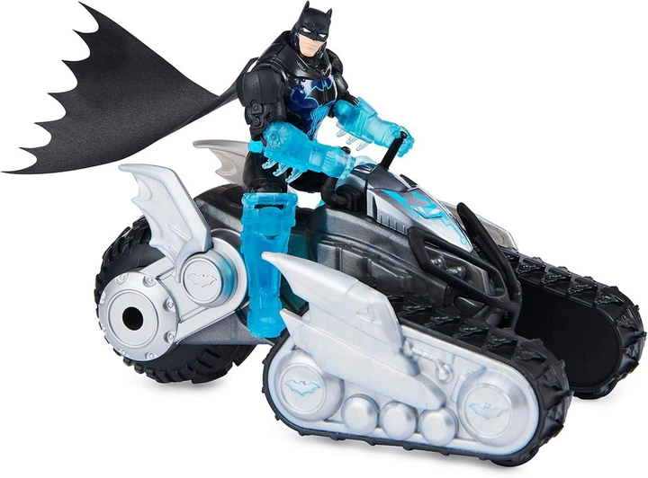 Фигурка Бэтмен на снегоходе и Дезстроуке 10см Batman DC Comics Spin Master 6061614 - Фото 5 Фигурка Бэтмен на снегоходе и Дезстроуке 10см Batman DC Comics Spin Master 6061614 - изображение 5