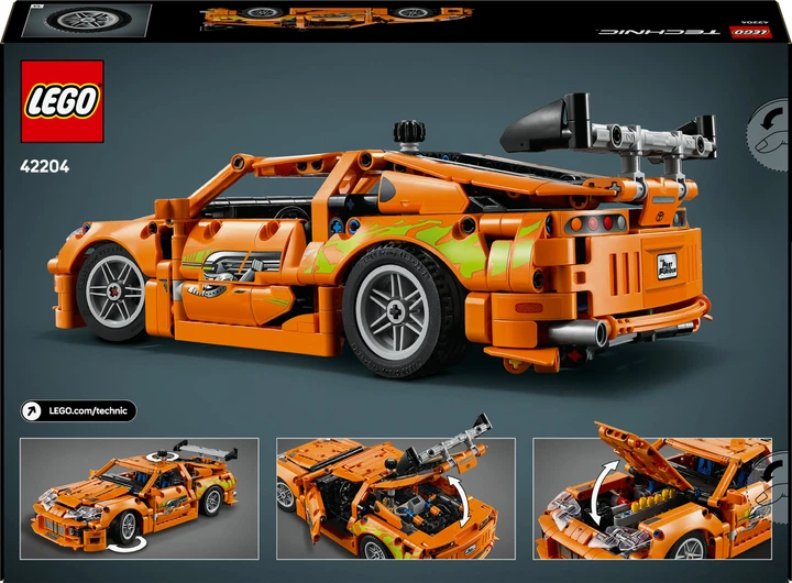 Конструктор LEGO Technic Fast and Furious Toyota Supra MK4 810