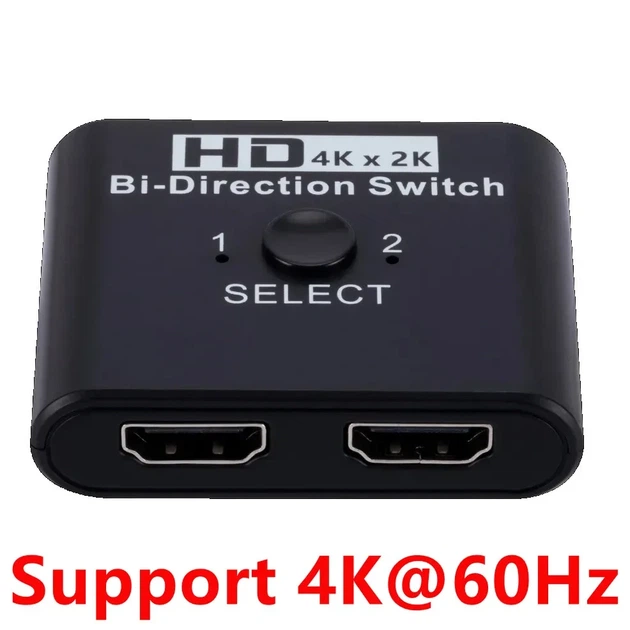 HDMI сплиттер / коммутатор двунаправленный на 2 порта 4K свитч bi direction Switch Splitter свич переключатель - изображение 6