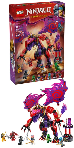 Конструктор LEGO Ninjago Громовержец Дракон Хаоса 668 деталей
