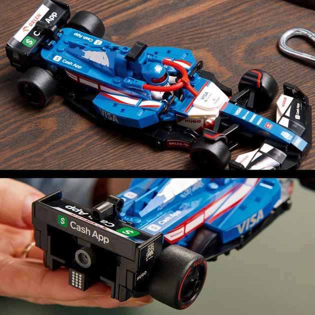 Конструктор LEGO Speed Champions Автомобіль для перегонів F1 Visa