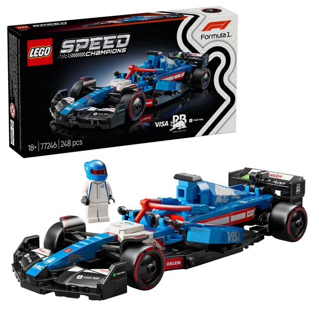 Конструктор LEGO Speed Champions Автомобіль для перегонів F1 Visa