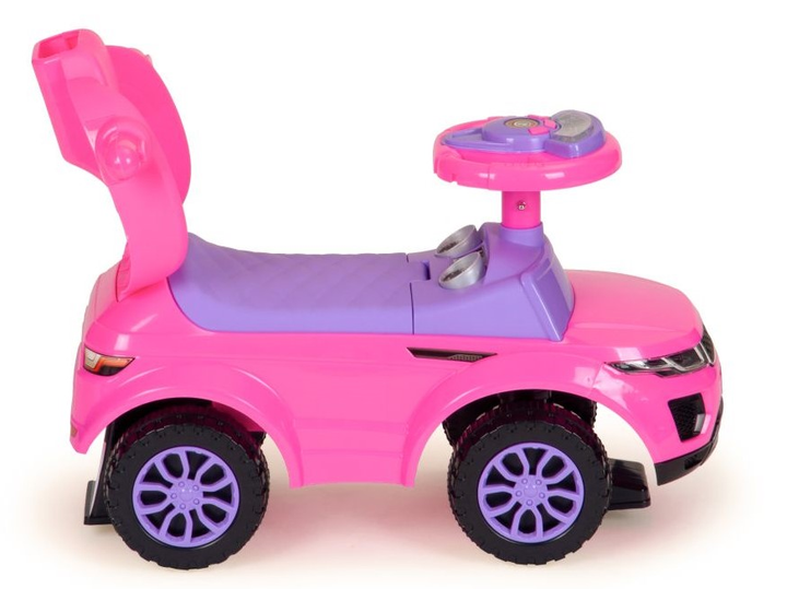 Jeździk Multistore 3 w 1 614W Różowy (5903769977369) - obraz 8
