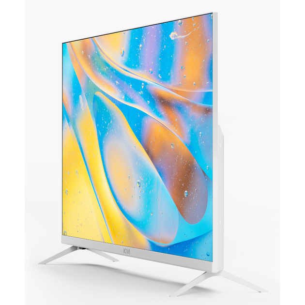 Телевізор 32" Kivi 32H760QW HD 1366x768 Smart TV White - зображення 2