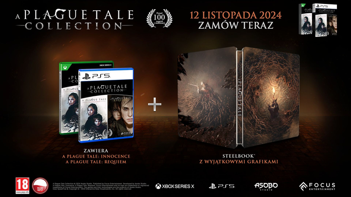 Gra XSX A Plague Tale: Collection (Blu-ray płyta) (3512899968530) - obraz 2