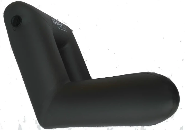 Надувное кресло большое из пвх для лодки (для рыбалки, отдыха) Grif boat хаки - изображение 2