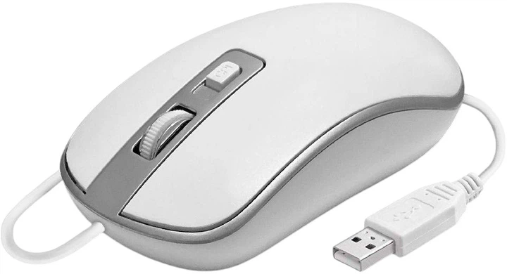 Комплект дротовий SUBBLIM Silent Ergo USB White/Silver (SUBKBC-CEKE60) - зображення 3