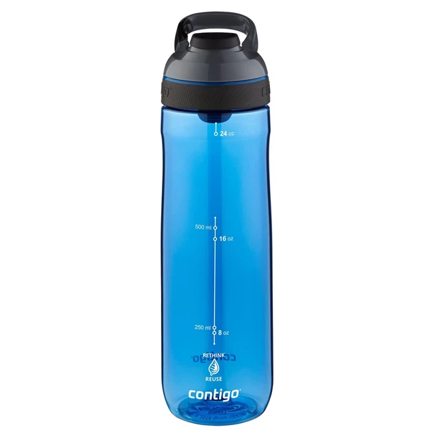 Пляшка для води Contigo Cortland 720 ml Monaco 2191386 (06800480) - Фото 1 Пляшка для води Contigo Cortland 720 ml Monaco 2191386 (06800480) - зображення 1