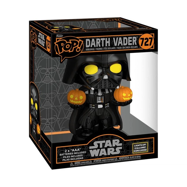 Фігурка Funko Pop! Star Wars Darth Vader Halloween Light-Up Super