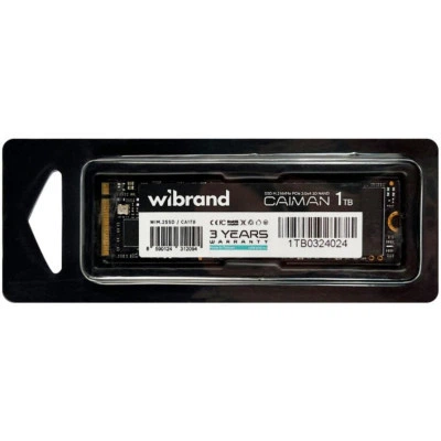 Накопичувач SSD M.2 2280 1TB Caiman Wibrand (WIM.2SSD/CA1TB) - Фото 3 Накопичувач SSD M.2 2280 1TB Caiman Wibrand (WIM.2SSD/CA1TB) - зображення 3