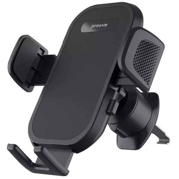 Автодержатель для телефона Proove Longway Silicone Air Outlet Car Mount Black - Фото 1 Автодержатель для телефона Proove Longway Silicone Air Outlet Car Mount Black - изображение 1