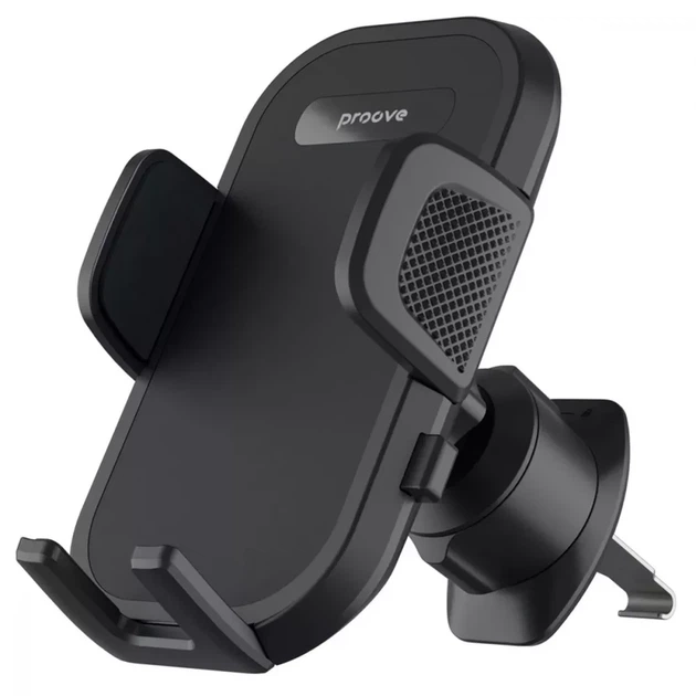 Автодержатель для телефона Proove Longway Silicone Air Outlet Car Mount Black - Фото 2 Автодержатель для телефона Proove Longway Silicone Air Outlet Car Mount Black - изображение 2
