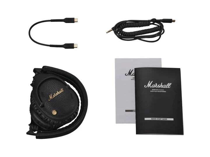 Навушники з мікрофоном Marshall Monitor III A.N.C Black (1006861) - изображение 5