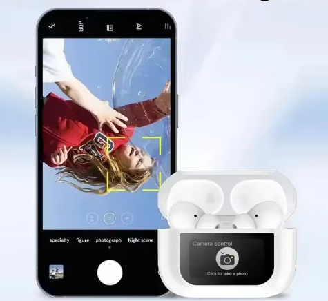 Беспроводные наушники Mzymi A8 Pro шумоподавляющие наушники Bluetooth с сенсорным управлением/ белые - изображение 7
