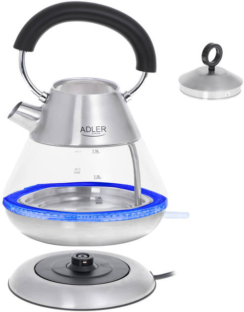 Електрочайник Adler AD 1282 (5903887803199) - зображення 7