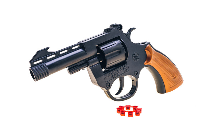 Игрушечный револьвер "Кольт" Golden Gun 110/120GG с пистонами – фото ...