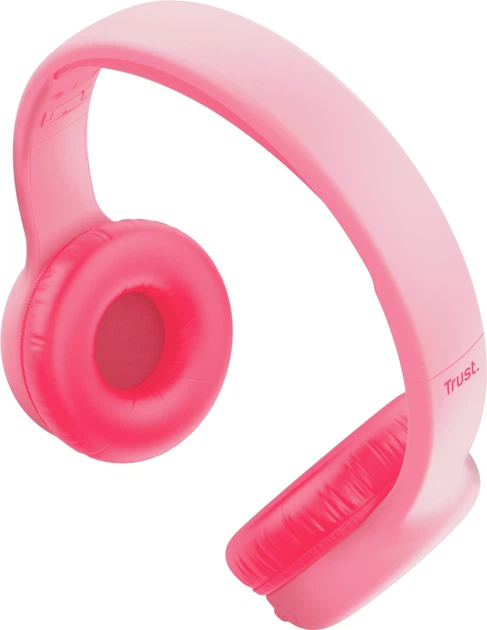 Słuchawki Trust Nouna Kids Wireless Pink (TR25274) - obraz 5