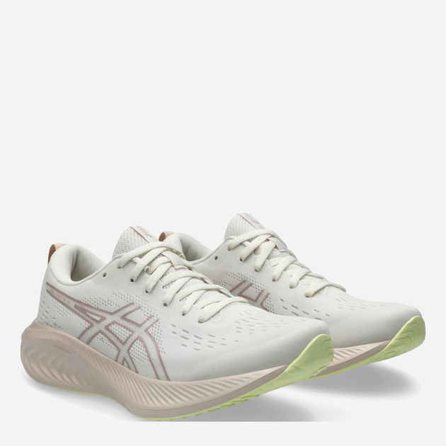Женские кроссовки для бега ASICS Gel-Excite 10 1012B418-104 39.5 (8US) 25 см Молочный/Зеленый (4570158213332) 