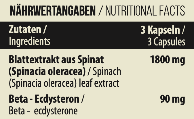 MST Экдистерон с Экстрактом Листьев Шпината Beta-Ecdysterone – 240 капсул (4260641162895) - Фото 3 MST Экдистерон с Экстрактом Листьев Шпината Beta-Ecdysterone – 240 капсул (4260641162895) - изображение 3