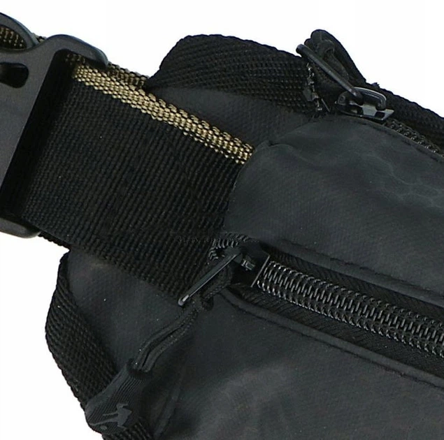 Сумка на пояс, бананка Ronaldinho 10 Waist bag чорна 4826706 - Фото 6 Сумка на пояс, бананка Ronaldinho 10 Waist bag чорна 4826706 - зображення 6