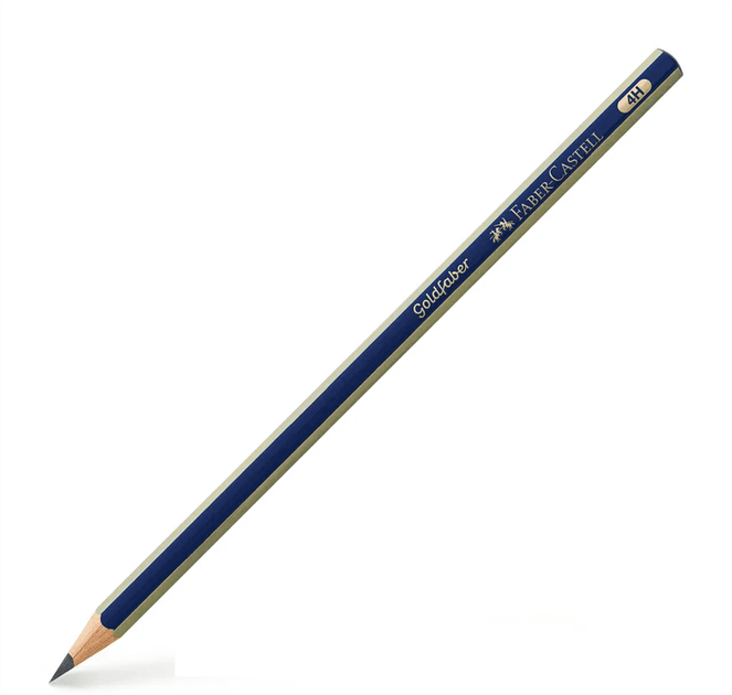 Олівець графітовий Faber-Castell 112514 GOLDFABER 4H (12) /112514/ - Фото 1 Олівець графітовий Faber-Castell 112514 GOLDFABER 4H (12) /112514/ - изображение 1