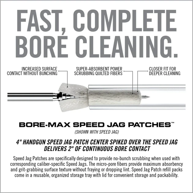 Патчи для чистки Real Avid Bore-Max 4" L. Прямоуголные. 250 шт/уп - изображение 7