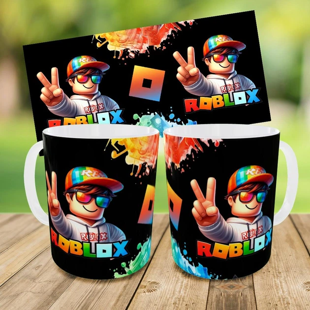 Набір: дитяча сумка-бананка+кружка Роблокс «Roblox» 32х15см, бананка для хлопчика через плече на подарунок (0331) - зображення 3