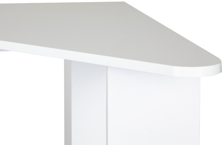 Biurko komputerowe ModernHome by Multistore narożne białe (WYJ-235) - obraz 5