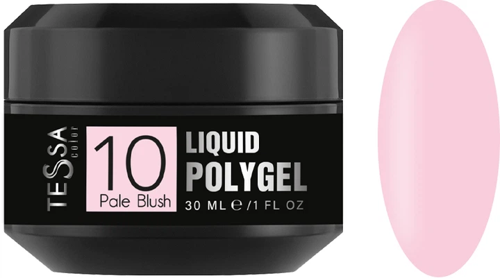 Полигель жидкий Tessa Liquid Polygel №10 Pale Blush, 30 мл - Фото 1 Полигель жидкий Tessa Liquid Polygel №10 Pale Blush, 30 мл - изображение 1