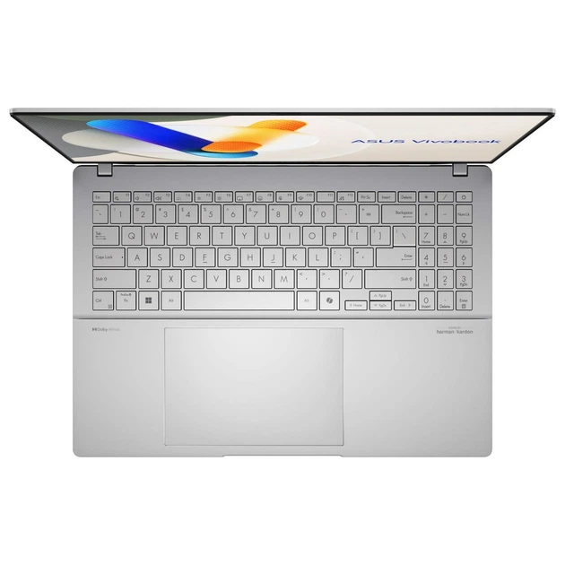 Ноутбук ASUS Vivobook S 15 M5506UA-MA054 15.6" 3K OLED, AMD R7-8845HS, 16GB, F512GB, UMA, NoOS, Серебряный - изображение 7