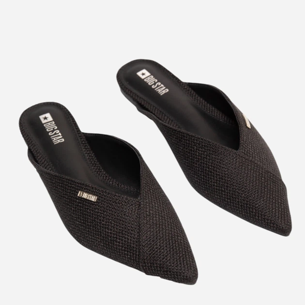 Klapki mule damskie Big Star RR274210 906 41 Czarne - obraz 3