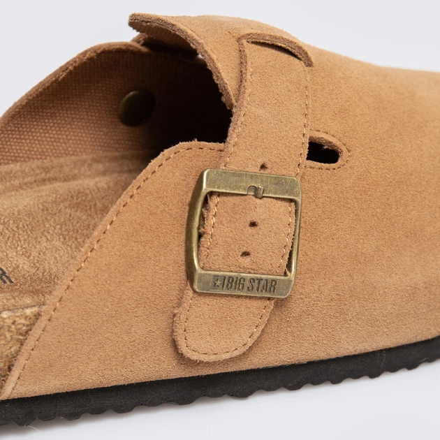 Chodaki damskie skórzane Big Star RR274A602 803 38 Brązowe - obraz 4