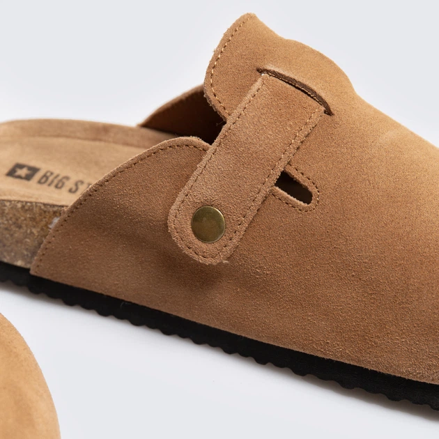 Chodaki damskie skórzane Big Star RR274A602 803 38 Brązowe - obraz 5