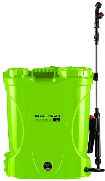 Обприскувач акумуляторний Grunhelm GHS-12 12 л (BP133783) - зображення 1