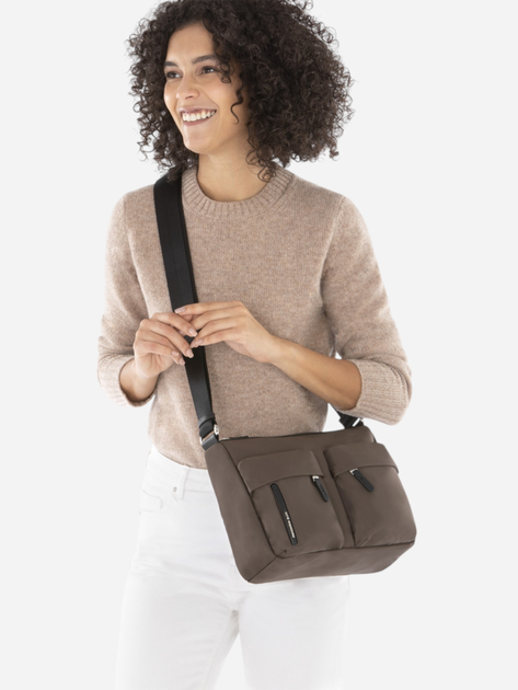 Сумка мессенджер жіноча Mandarina Duck Hunter P10VCT18-26R Коричнева (800070333619) - зображення 2
