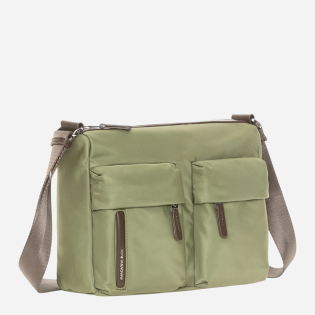 Torba na ramię damska Mandarina Duck Hunter P10VCT18-A05 Zielona (800070332489) - obraz 3