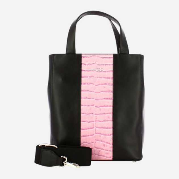 Torba shopper damska skórzana IUNTOO 168024-4071 Fioletowa (800070175029) - obraz 3