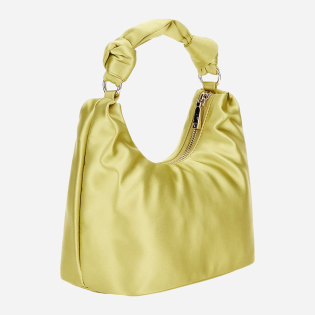 Torebka hobo damska mała Guess Velina HWEG8765020-CHU Żółta (800070325070) - obraz 3