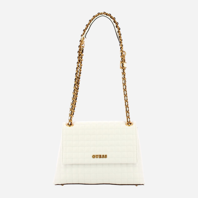 Torebka crossbody damska Guess Tia HWQA9187210-WHI Biała (800070316651) - obraz 1
