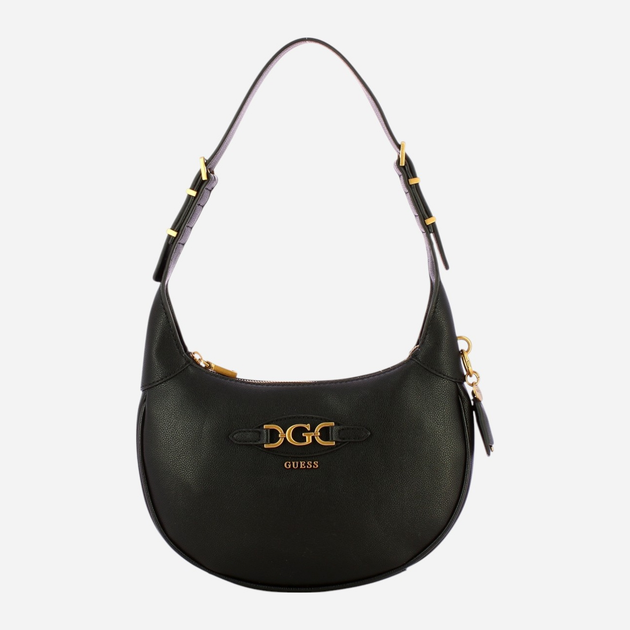 Torebka hobo damska Guess Malva HWBB9494030-BLA Czarna (800070326123) - obraz 1
