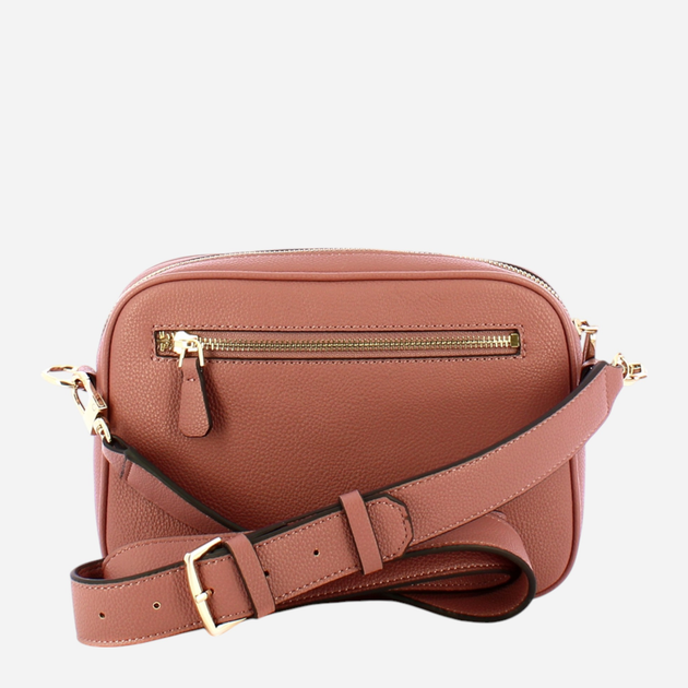 Torebka crossbody damska mała Guess Meridian HWBG8778140-RWO Różowa (800070307588) - obraz 2
