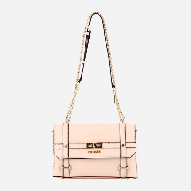 Torebka crossbody damska Guess Emilee HWBG8862210-LTR Różowa (800070316613) - obraz 1